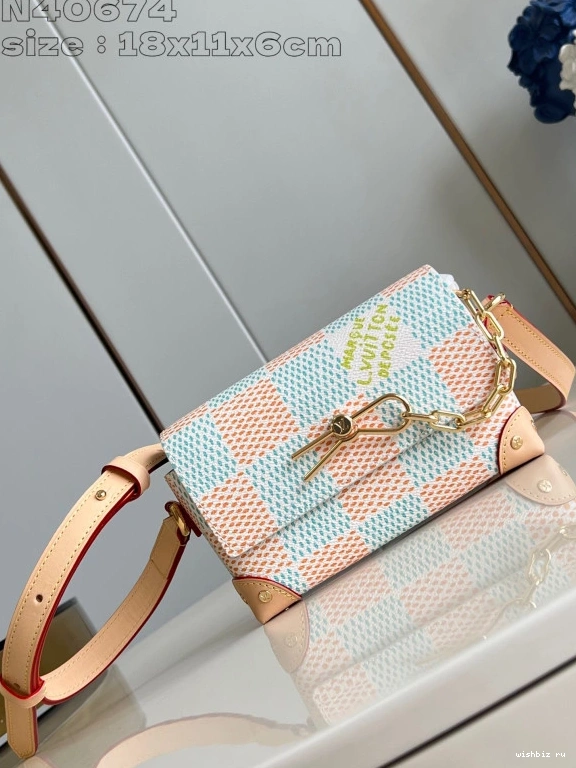 WIS Wallet-18*11*6.5CM LOUIS Wearable VUITTON Steamer 0828